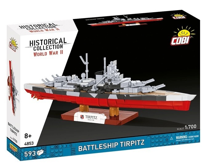 Cobi klotsid Battleship Tirpitz 593