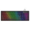 Savio klaviatuur Keyboard GALAXIS RGB membrane SAVIO