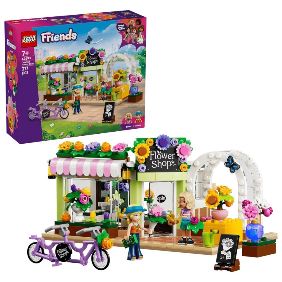 Lego klotsid FRIENDS 42693 Creative Flower Shop
