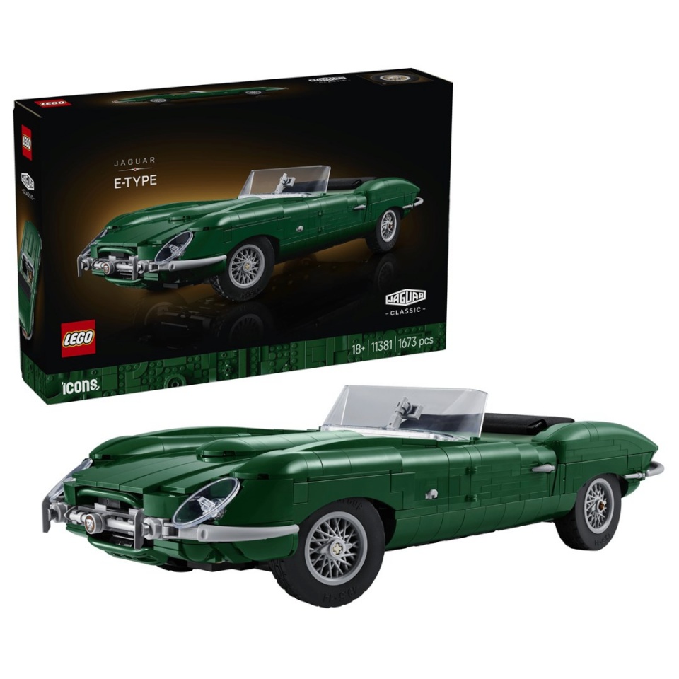 Lego klotsid ICONS 11381 Jaguar E-Type