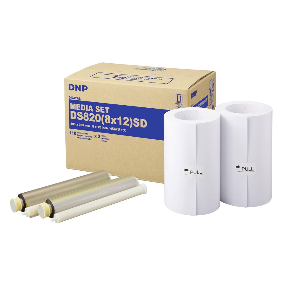 DNP DS 820 SD Media Kit 20x30cm 2x 110 Prints