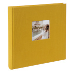 Goldbuch fotoalbum Bella Vista 25x25cm senf, 60 valged lehed, Book Album