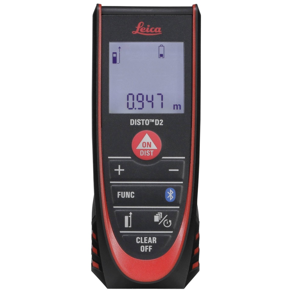 Leica mõõtevahend Disto D2 Bluetooth Laser Distance Meter