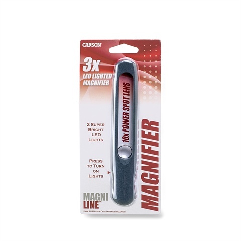 Carson Reading Bar MagniLine MT-25 with LED and Spot Lens 3x160mm