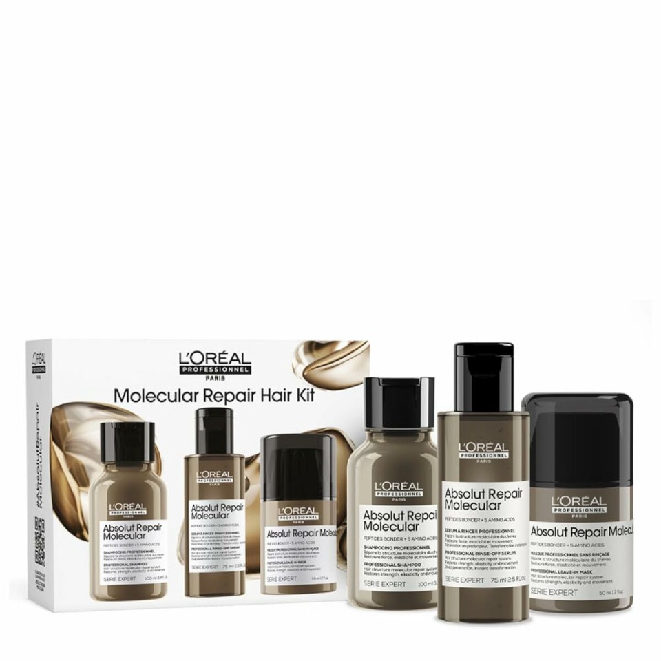 L'Oreal Professionnel Paris Soengukomplekt ABSOLUT REPAIR MOLECULAR 3-osaline