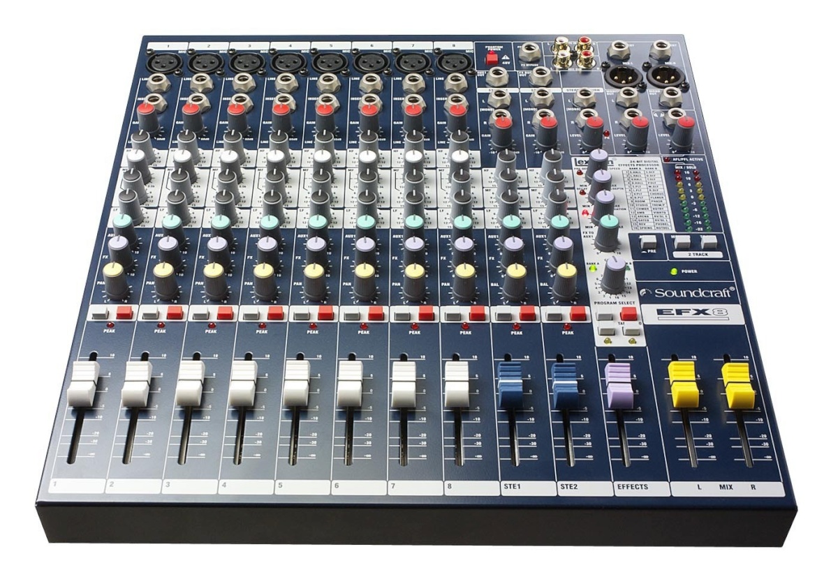 Soundcraft EFX 8 rack-mikser