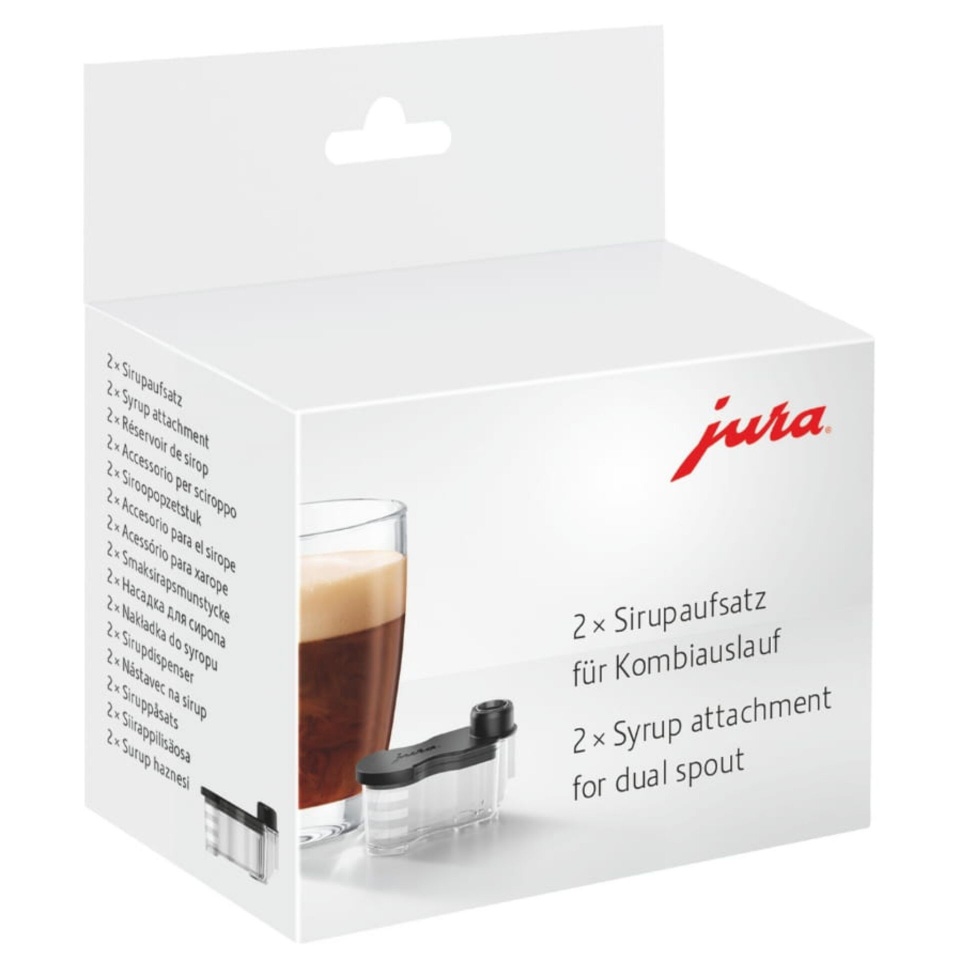 Jura siirupi lisaseade Syrup Attachment for Dual Spout (EA) 2-osaline komplekt