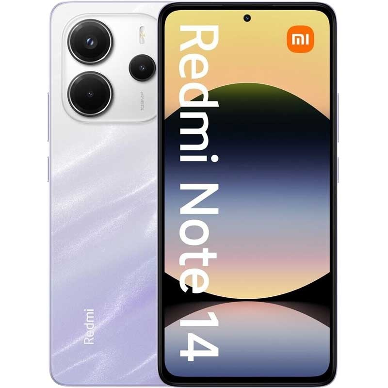 Xiaomi mobiiltelefon Redmi Note 14 8 / 256GB lilla