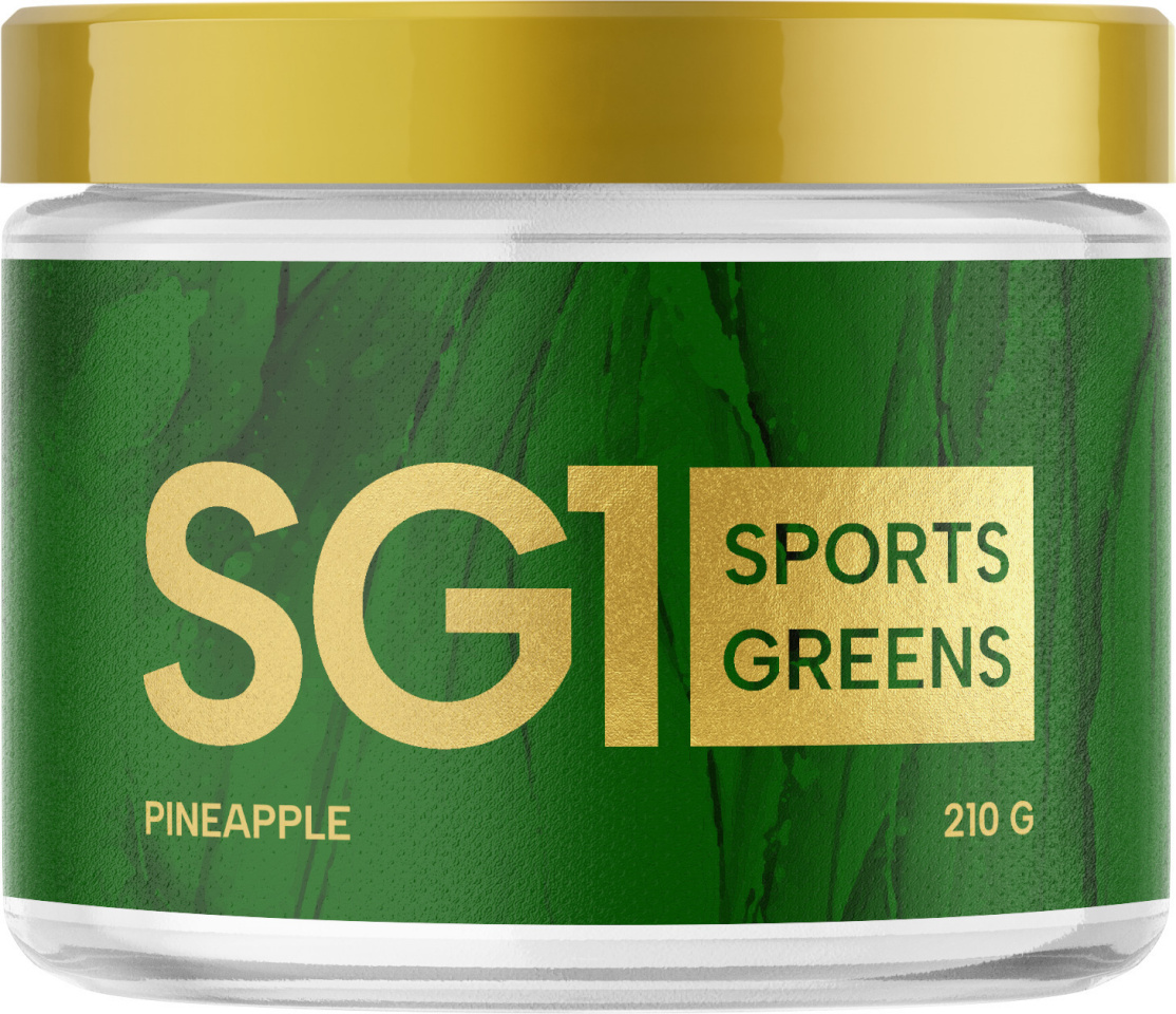 M-Nutrition toidulisand Sports Greens 1, Pineapple, 210g