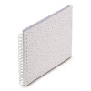 Hama fotoalbum Confetti 28x24 cm, 50 valged leheküljed, spiraalalbum