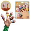 Askato pehme mänguasi Finger puppets - Family