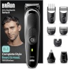 Braun habemepiiraja MGK3440 Series 3 All-in-One Styling Set 8in1, must