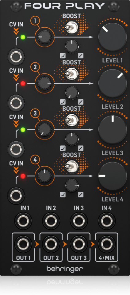 Behringer Four Play VCA moodul