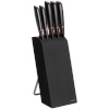 Fiskars nugade hoidik 5 noaga Edge Knife Block with 5 Knives, must