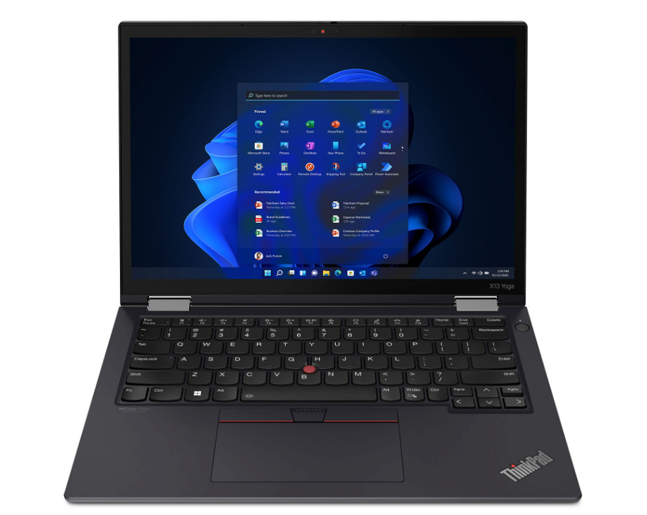 Lenovo renoveeritud sülearvuti ThinkPad X13 YOGA 13.3", Windows 11 Pro (RF-000169308)