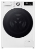 LG pesumasin F2WR709S2W Washing Machine, 9kg, 1200 p/min, valge