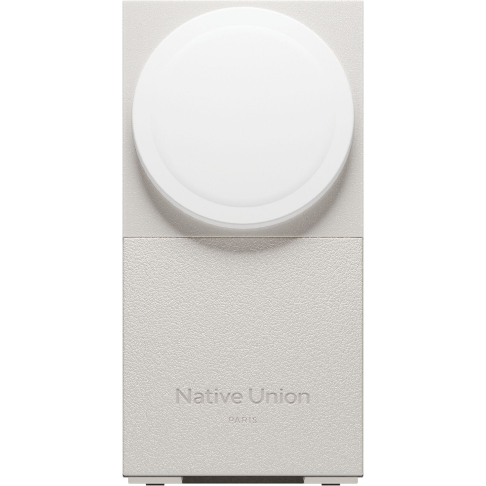Native Union juhtmevaba laadija Rise 2-in-1 Qi2 Magn. Wireless Charger Sandstone