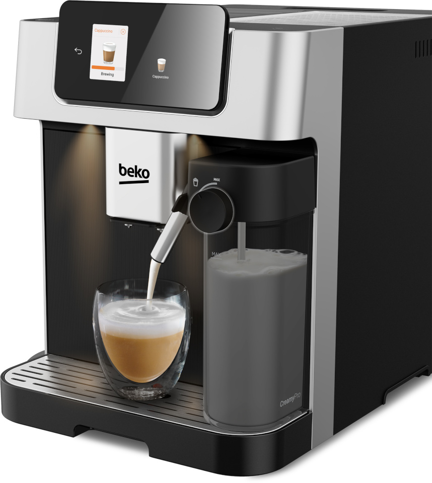 Beko espressomasin CEG7348X Beko, must/hõbedane