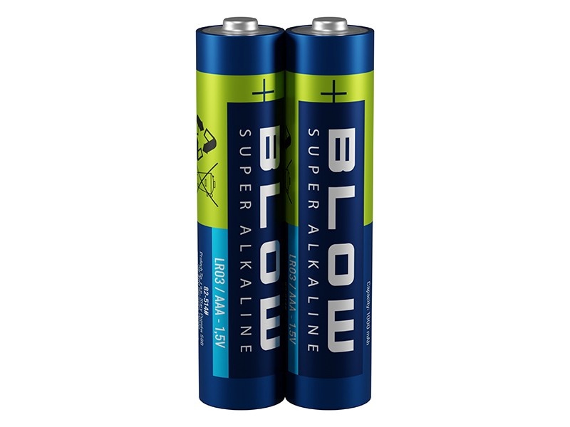 BLOW patarei AAA LR3 Super Alkaline 2tk