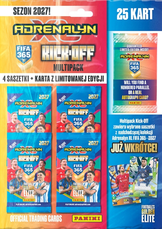 Panini Kolekcja Cards FIFA 365 2027 Multipack Kick off