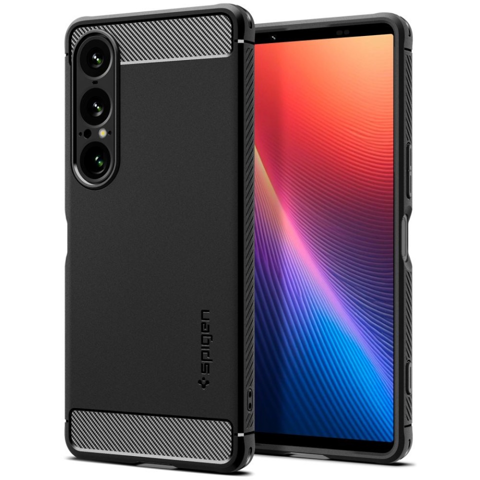 Spigen kaitsekest RUGGED ARMOR Sony Xperia 1 VII Matte Black