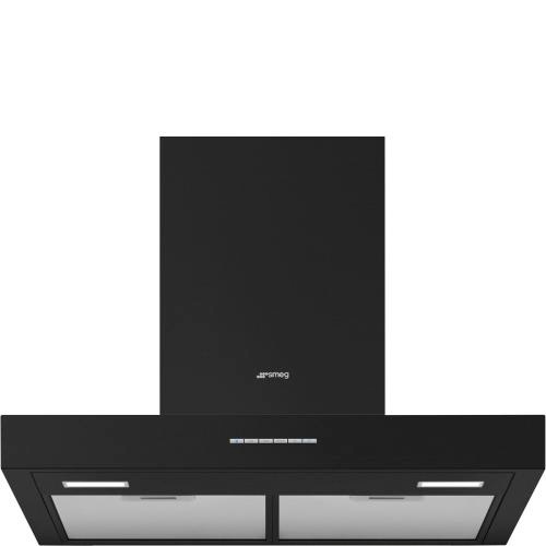 SMEG õhupuhastaja KBT600MB seina, 60 cm, 686 m3/h, 64 dB, matt must