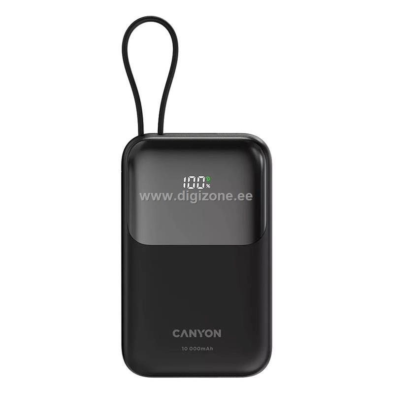 Canyon akupank OnPower 101, 10 000 mAh, must