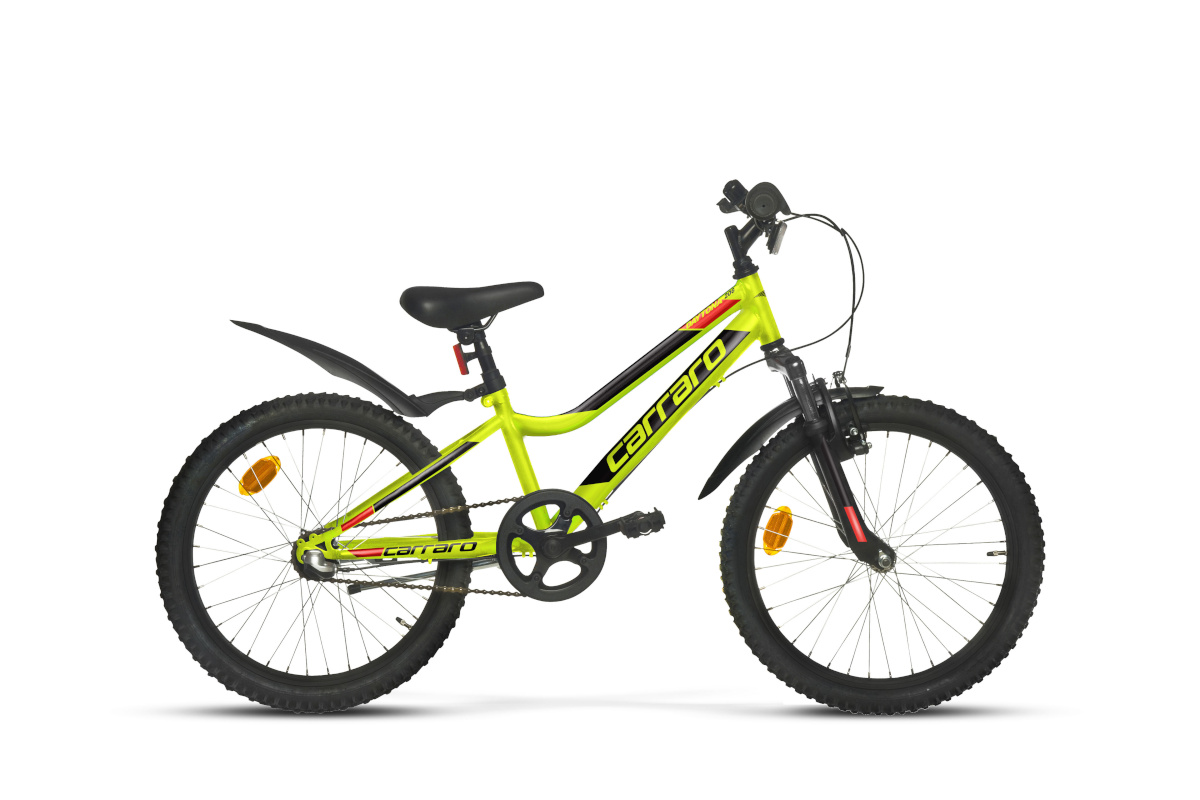 Carraro jalgratas Daytona 20" 3-käiguline kollane