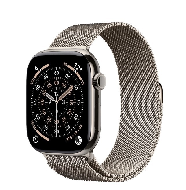 Apple nutikell Apple Watch Series 11 GPS + Cellular 42mm Natural Titanium Case with Natural Milanese Loop