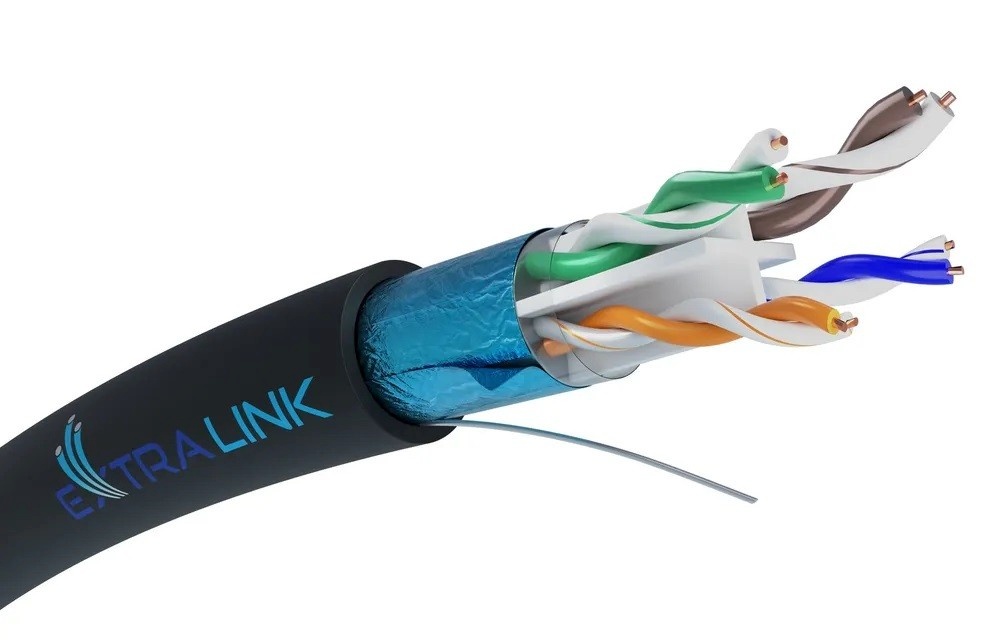Extralink võrgukaabel Network cable CAT6 FTP external 305M