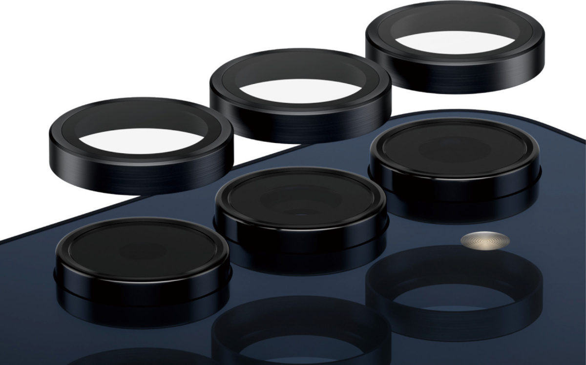 PanzerGlass kaitseklaas Hoops kaamerale, Samsung Galaxy A55 5G, must