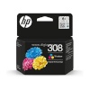 Hp 308 Tri-color Original Ink Cartridge
