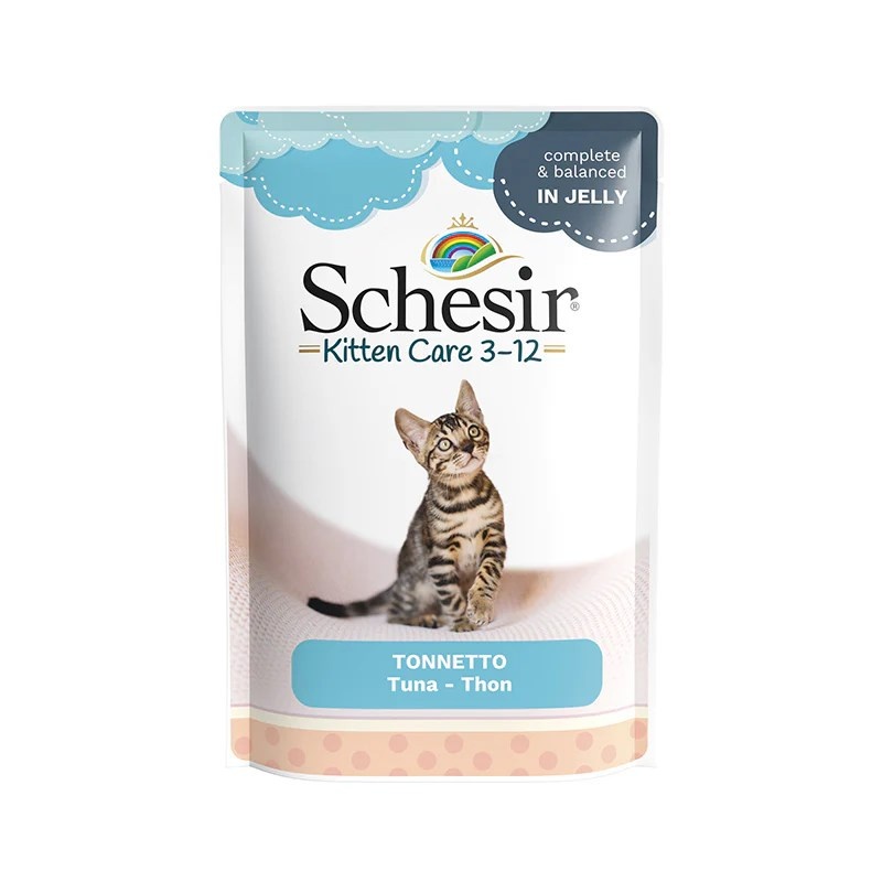 Agras Pet Foods kassitoit SCHESIR Tuna in Jelly, 85g