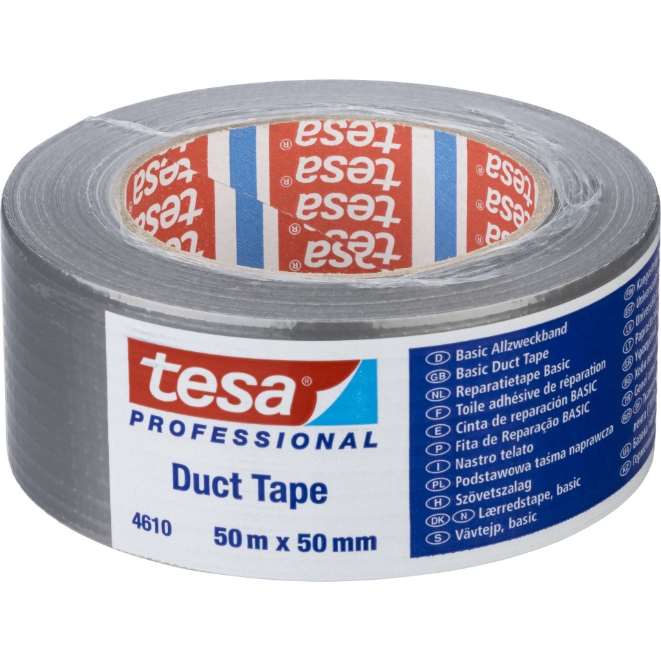 Tesa teip Duct Tape 50m x 50mm hõbedane 04610