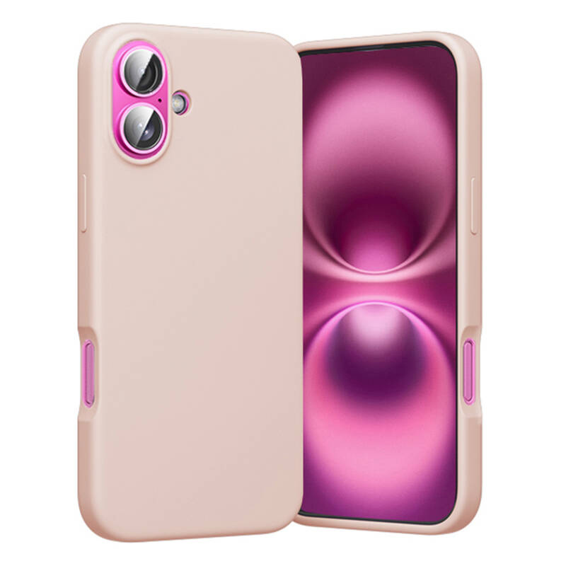 Vention kaitsekest KUHP0-10 Case for iPhone 16 MagSafe (roosa)