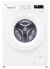 LG pesumasin F4X1008NWH Washing Machine, 8kg, 1400 p/min, valge