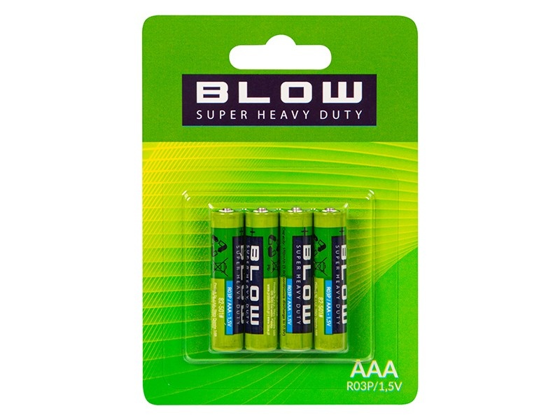 BLOW patarei AAA R03P Super Heavy Duty 40tk