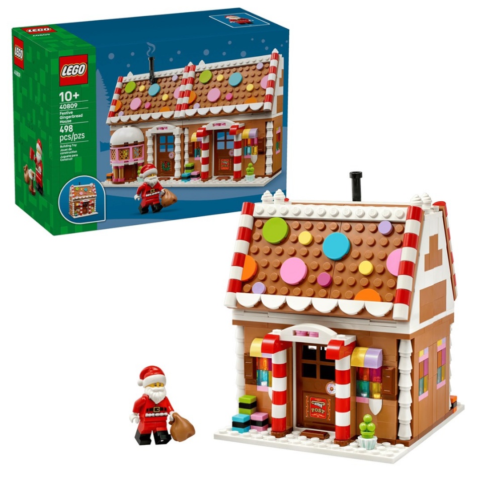 Lego klotsid Inne 40809 - Świąteczna chatka z piernika