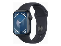 Apple Watch Series 9 GPS 41mm Midnight Aluminium Case with Midnight Sport Band - S/M Apple