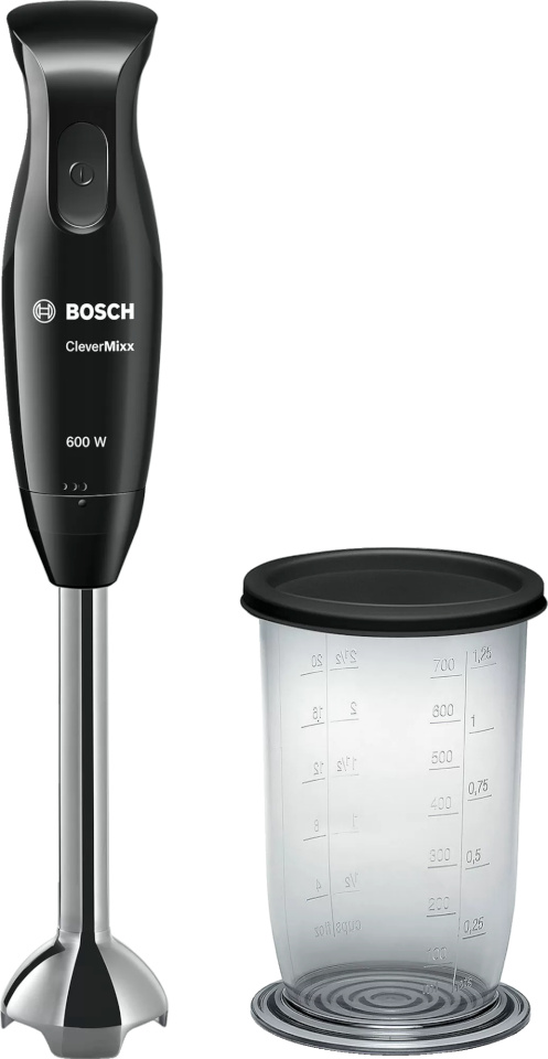 Bosch saumikser MSM2610B CleverMixx Hand Mixer 600W, must