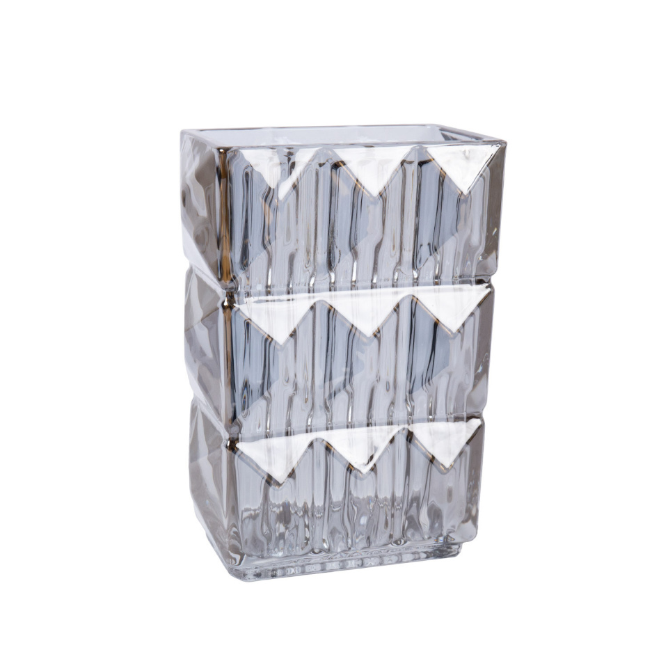 H4Y vaas Avril, 13x8x19cm, hõbedane