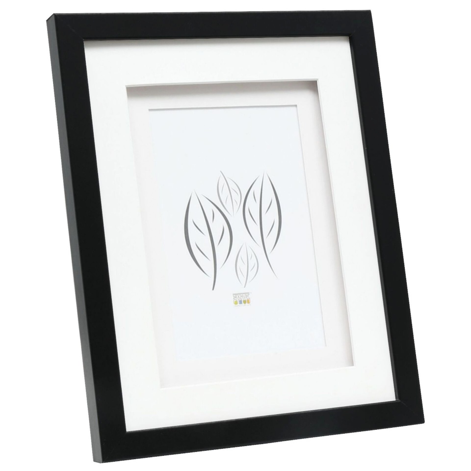 Deknudt pildiraam S65KK2 must 13x13 Holz doppeltes Passepartout