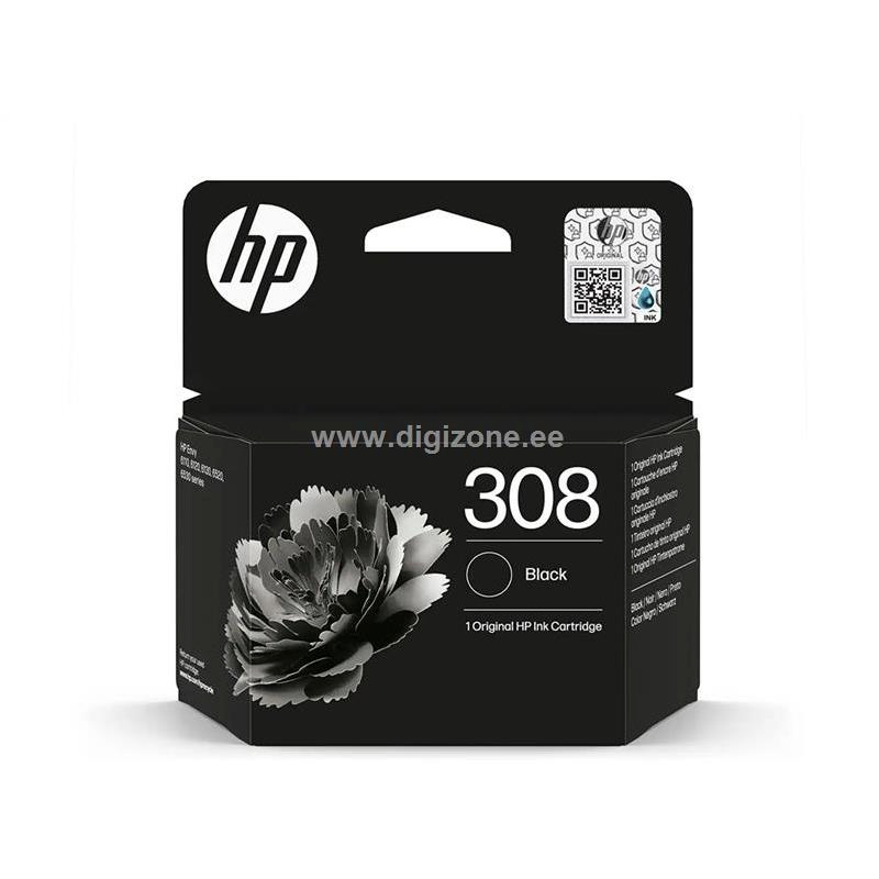 Hp 308 Black Original Ink Cartridge