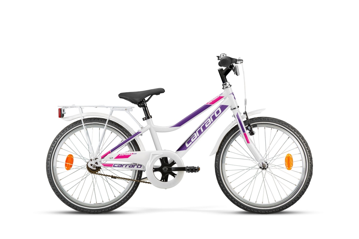 Carraro tõukeratas Zaphira 20" 3-käiguline valge