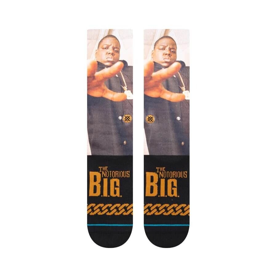 Stance sokid StanceTHE KING OF NY suurus 38-42 must/pruun