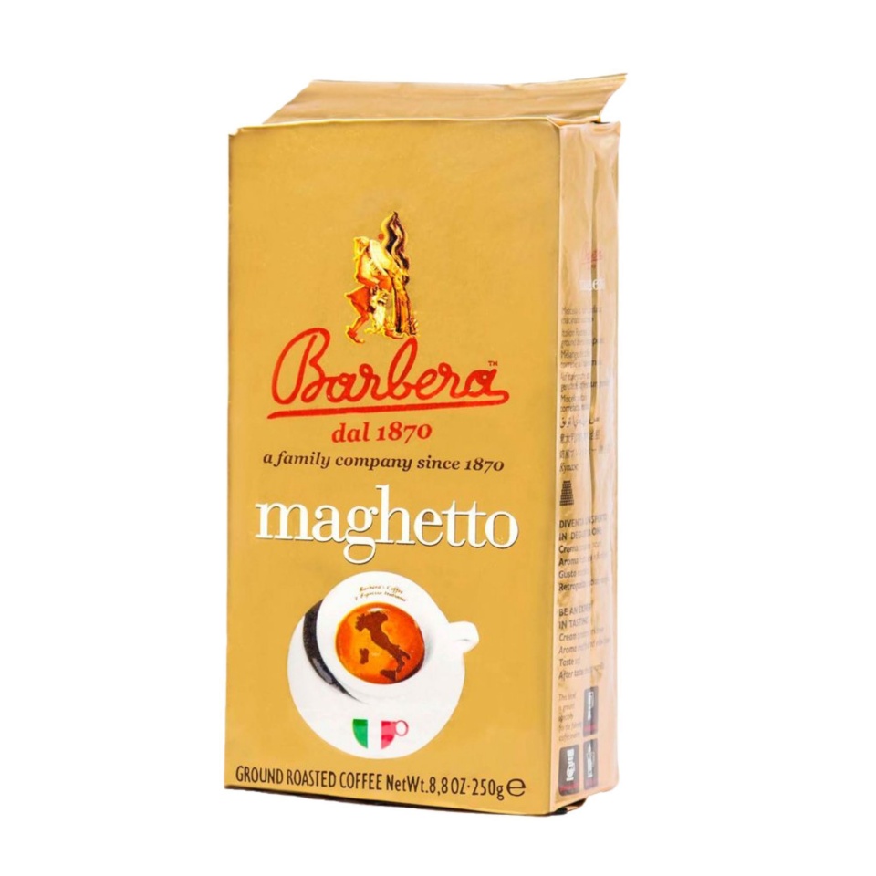 Barbera jahvatatud kohv Maghetto filtrikohv, 250g