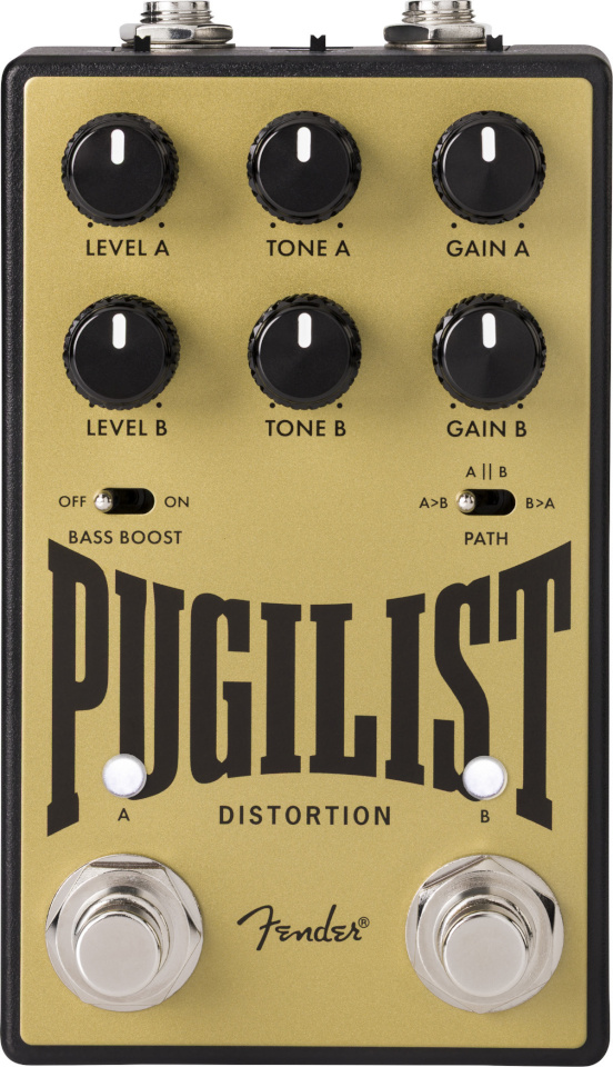 Fenderi kitarripedaal Pugilist V2 Distortion kitarripedaal