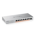 Zyxel switch XMG-108HP Unmanaged 2.5G Ethernet (100/1000/2500) Power over Ethernet (PoE)