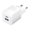 Vention seinalaadija Wall Charger, , FEQW0-EU, USB-C + USB- A, 30W/30W , GaN valge