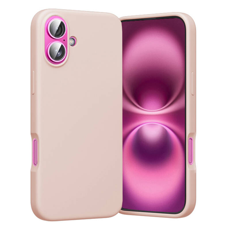 Vention kaitsekest KUHP0-20 Case for iPhone 16 Plus MagSafe (roosa)